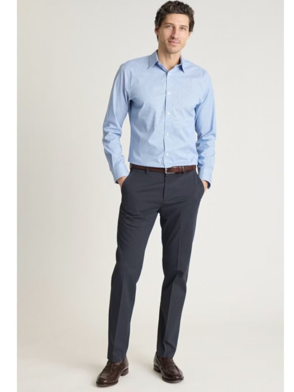 Bonobos Weekday Warrior Dress Pants - monday steel blue yarn dye - Size 31x32